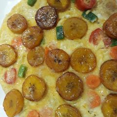 A picture of Plantain fritata.