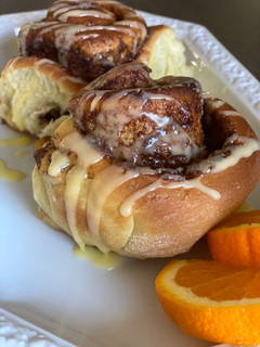 Φωτογραφία της συνταγής Cinnamon Rolls με πορτοκάλι _ ρολά κανέλας