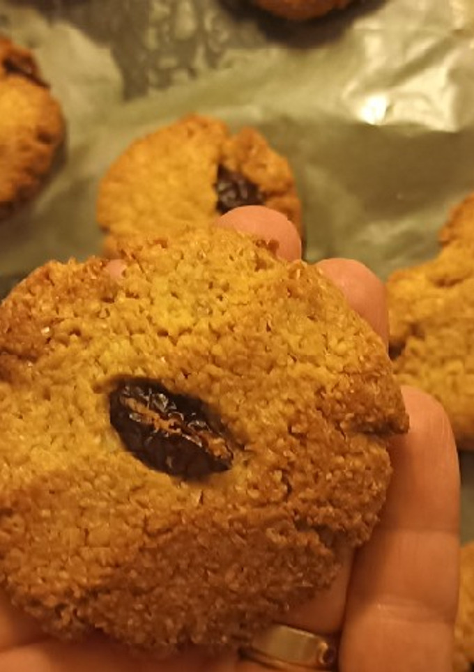 Una foto de Galletitas de salvado de avena y harina de almendras