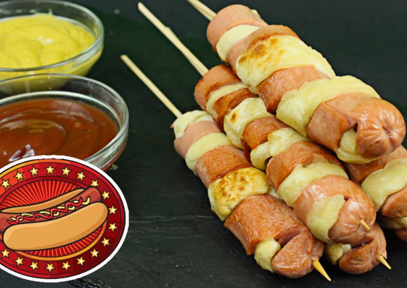 Como hacer perrito caliente sin pan | HotDog Tornado