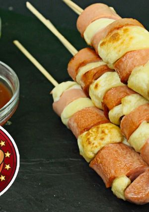 Una foto de Como hacer perrito caliente sin pan | HotDog Tornado
