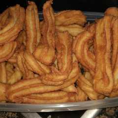 Una foto de Churros caseros