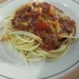 Spaghetti bolognese simple