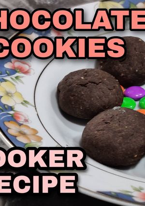 A picture of Chocolate Cookies Eggless.