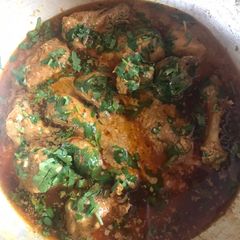 A picture of Chicken makhni karahi #ramadan.