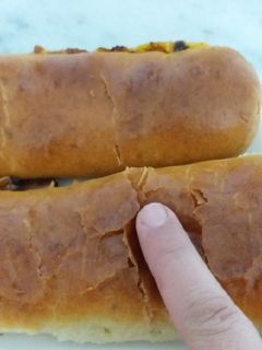 صورة لوصفة خبز محشي