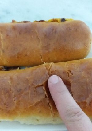 صورة لوصفة خبز محشي