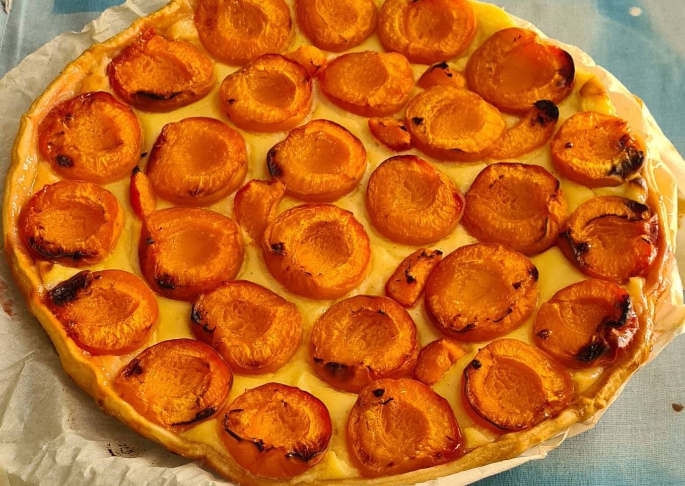 Tarte aux abricots