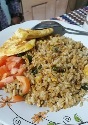 Foto resep Nasi goreng simple untuk sarapan 😊