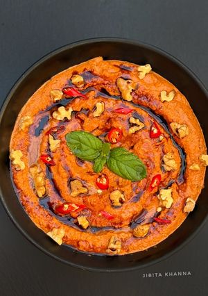 A picture of Muhammara.