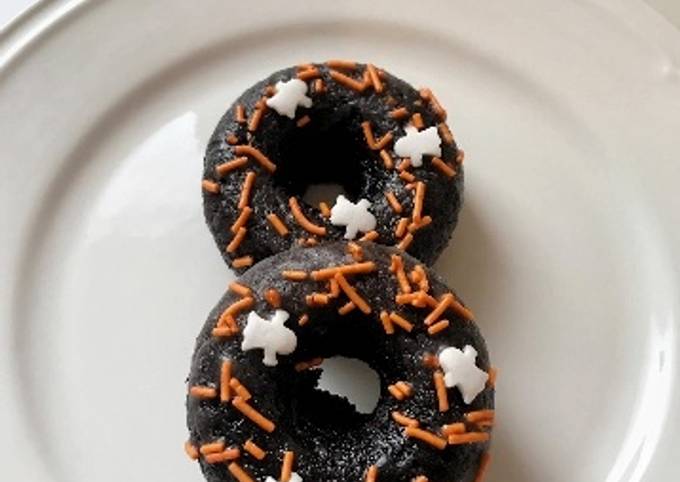 Simple Way to Make Homemade Chocolate baked donuts