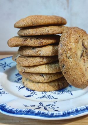 Une photo de Cookies deux chocolats