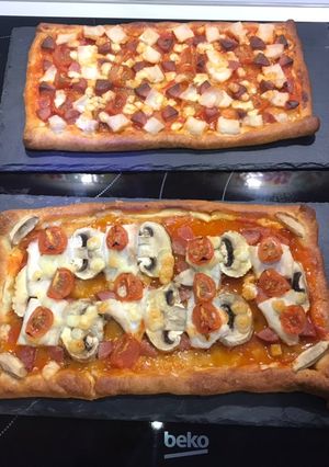 Una foto de Pizza en Casa