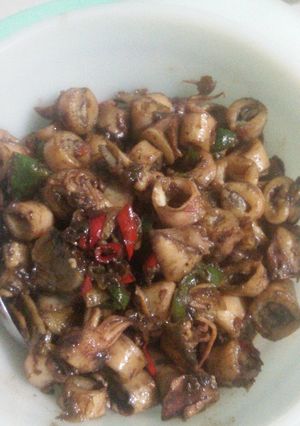 Foto resep Tumis Cumi Asin