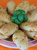 Delicious Bread Rolls with Kasseri Cheese & Wiener Sausages