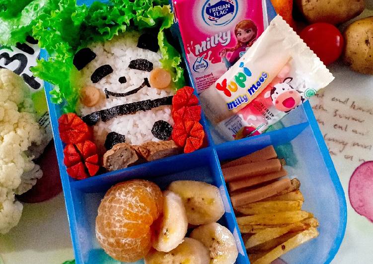 Resep Panda Bento Box  Anti Gagal