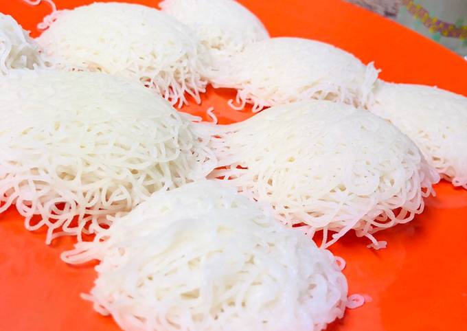 Kerala idiyappam recipe| nool puttu or sevai with rice flour