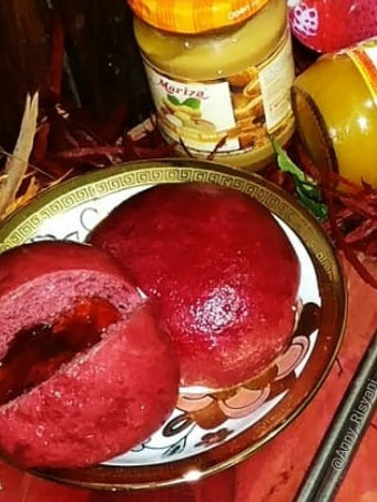Resep Bakpao Sobek Red velvet Enak