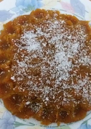 عکسی از دستور حلوای هویج