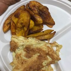 A picture of Dodo and fried egg.
