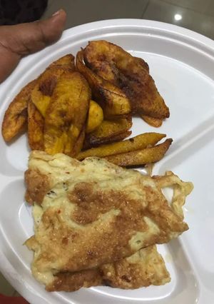 A picture of Dodo and fried egg.