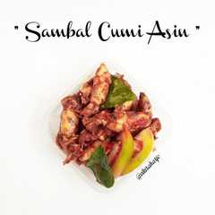 A picture of Sambal Cumi Asin (Super Pedes).