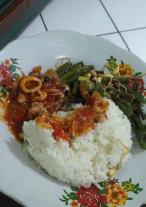 Foto resep Tumis kacang panjang