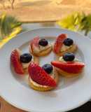 ❤️Lovey Snack with homemade Cream cheese ❤️