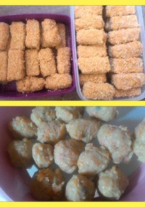 Foto resep Nugget n Bakso Ayam Sayur Sehat