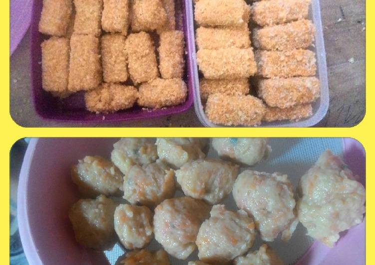 Nugget n Bakso Ayam Sayur Sehat