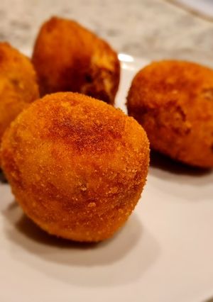 Una foto de Croquetas de jamón