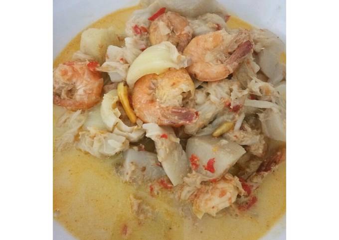 Resep: Nangka Santan/Gori Santan (mix udang&amp;daging sapi) Irit Untuk Jualan