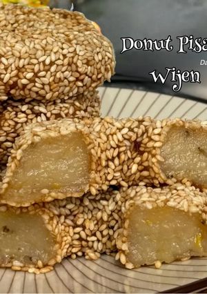 Foto resep Donut pisang wijen
