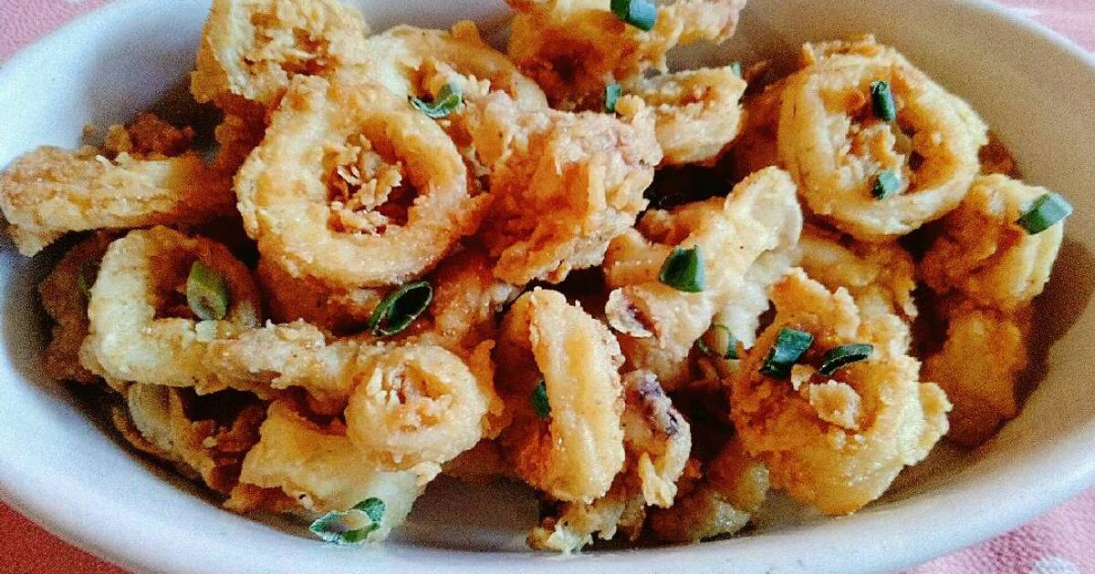 Resep Cumi Goreng Tepung oleh DihyangIndi - Cookpad