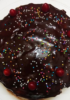 A picture of Ice cream cake.