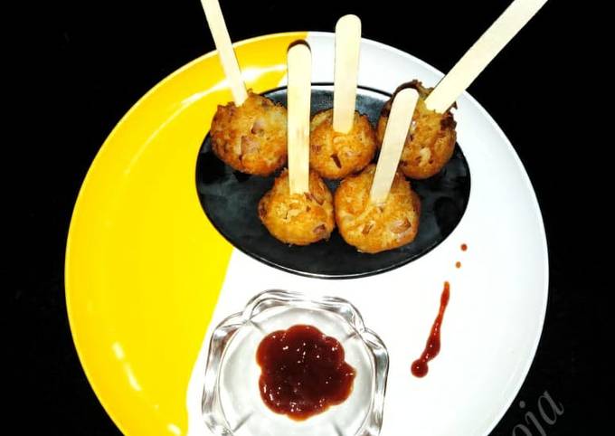 Cheezy lollipops