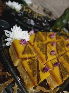 عکسی از دستور کیک حلوا