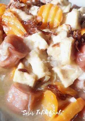 Foto resep Sosis Tahu Kuah