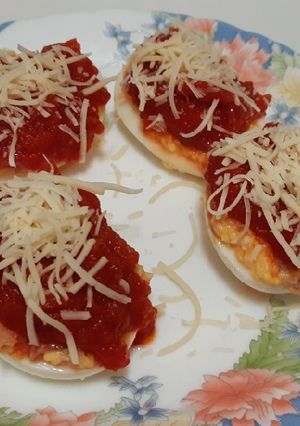 Foto principal de Huevos rellenos de jamón cocidos en airfryer