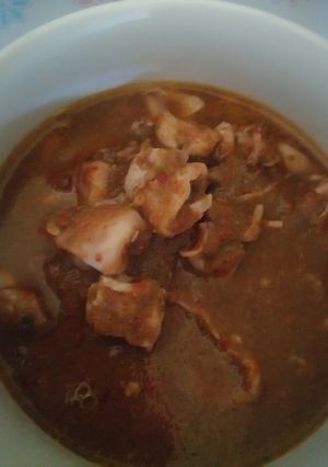 Foto resep Tumis cumi basah pedas