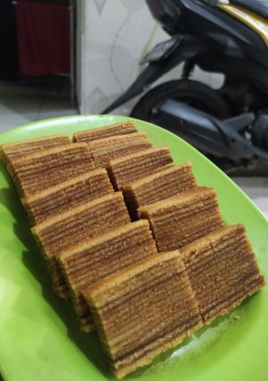 Foto resep Lapis legit ekonomis enak
