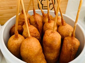 Corn-dog recept fotója