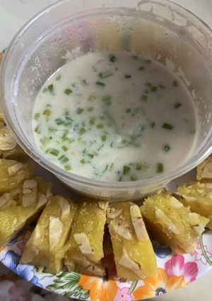 Hình của món Bánh chuối hấp.