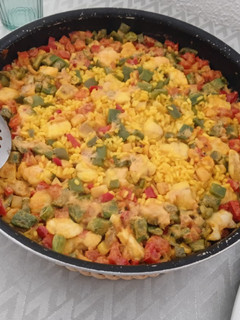 Una foto de Arroz del senyoret