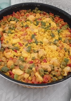 Una foto de Arroz del senyoret