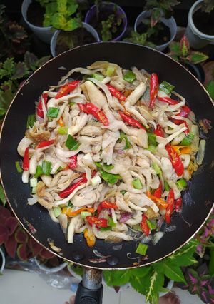 Foto resep Tumis Jamur Tiram