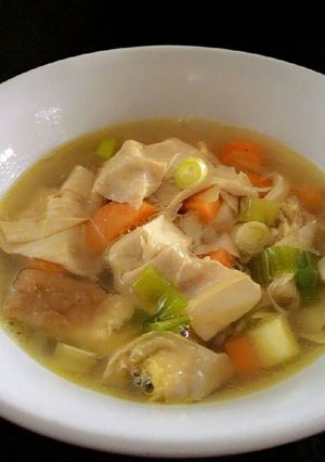 Foto resep Soup kembang tahu favorit keluarga