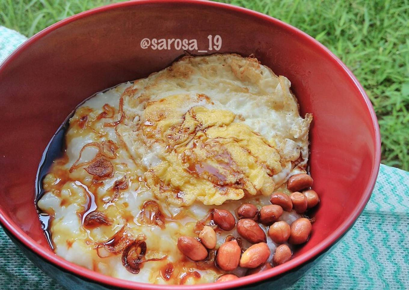Bubur Nasi Kilat, Simpel