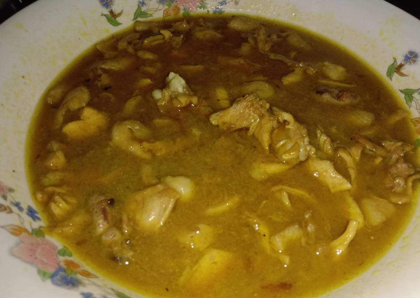 Ayam Suwir mie ayam