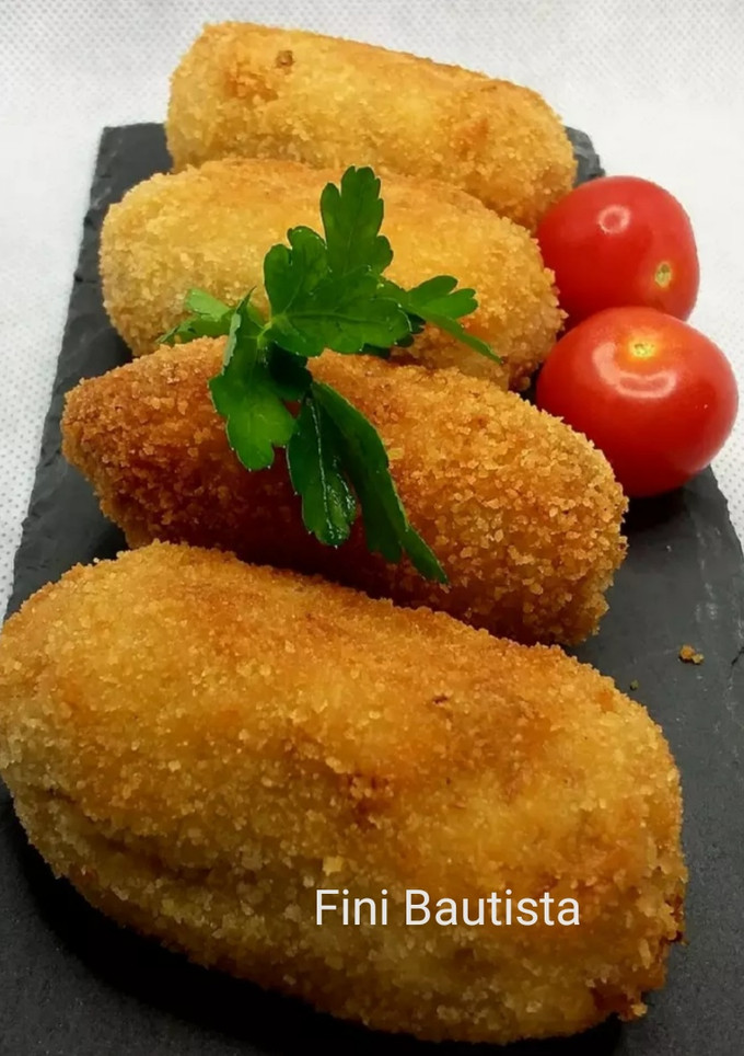 Una foto de Croquetas de carne de cocido